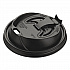Optima Reclosable Lids for Hot Paper Cups, Fits 10 oz to 24 oz Hot Cups, Plastic, Black, 1,000/Carton (OPT316B)
