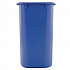 Deskside Recycling Container, Medium, 28.13 qt, Plastic, Blue (295673BE)