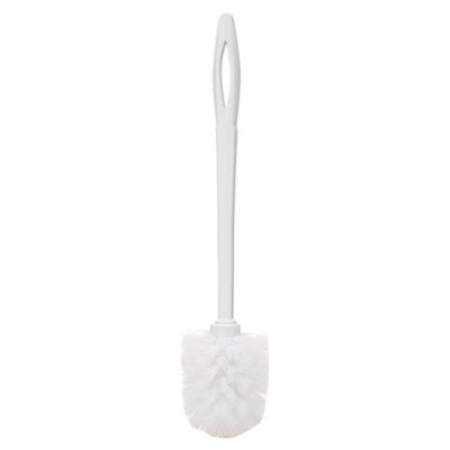 Rubbermaid Commercial Toilet Bowl Brush, 15", White, Plastic (631000WE)