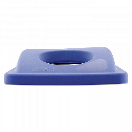 Lid for Slim Jim Bottle Recycling Container, 20.38w x 11.38d x 2.75h, Blue (269288BE)