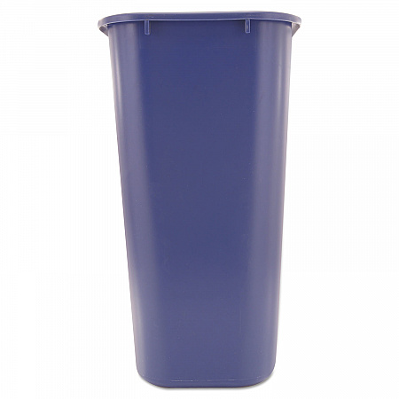 Deskside Recycling Container with Symbol, Large, 41.25 qt, Plastic, Blue (295773BE)
