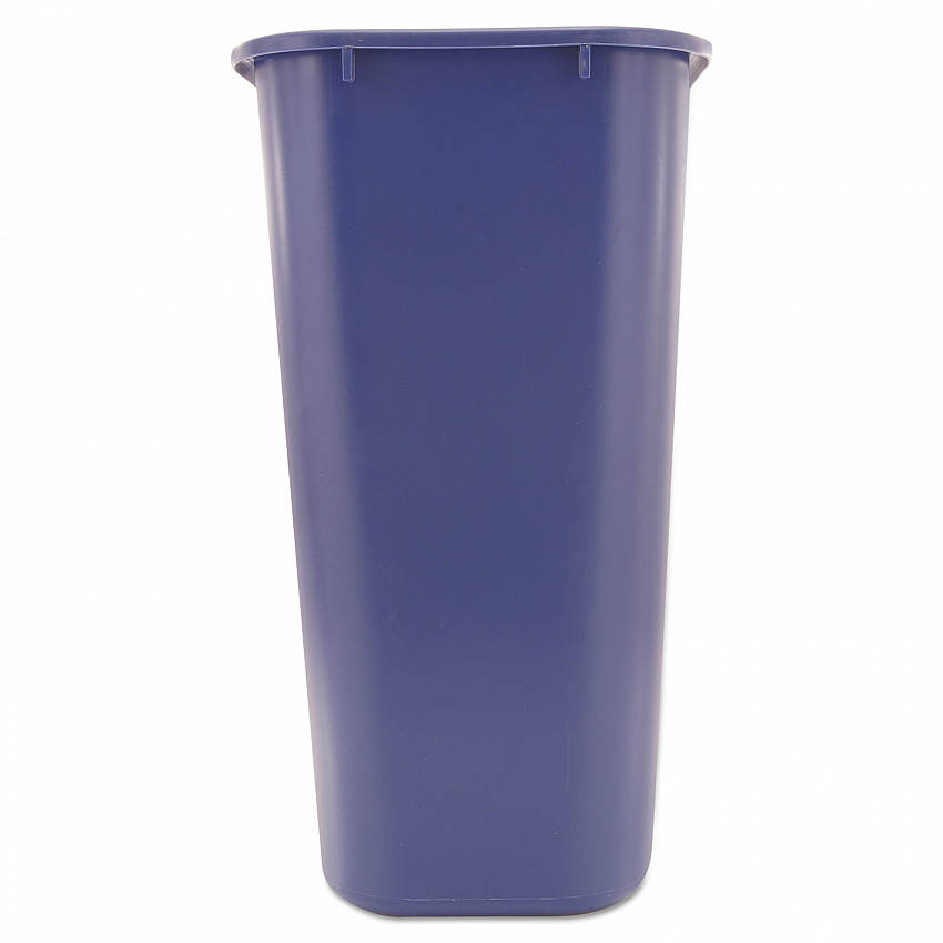 Deskside Recycling Container with Symbol, Large, 41.25 qt, Plastic, Blue (295773BE)