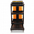 Multi-Shelf Cleaning Cart, Plastic, 4 Shelves, 1 Bin, 20