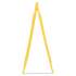 Rubbermaid Commercial Caution Wet Floor Sign, 11 x 12 x 25, Bright Yellow (611277YW)