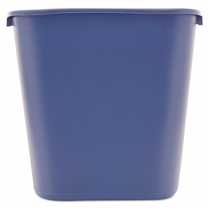 Deskside Recycling Container, Medium, 28.13 qt, Plastic, Blue (295673BE)