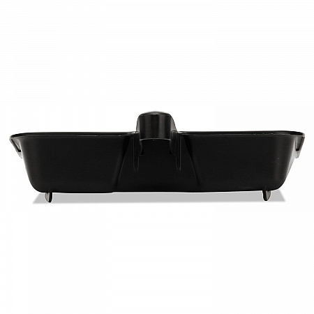 Heavy-Duty Dustpan, 8.25 x 12.25 , Polypropylene, Charcoal (2005CHA)