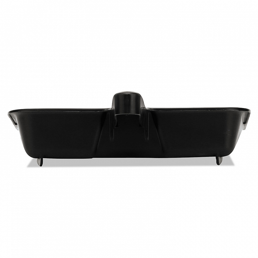 Heavy-Duty Dustpan, 8.25 x 12.25 , Polypropylene, Charcoal (2005CHA)