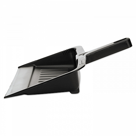 Heavy-Duty Dustpan, 8.25 x 12.25 , Polypropylene, Charcoal (2005CHA)
