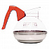 Easy Pour Decanter, 64 oz, Orange Handle (6101)