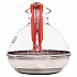 Easy Pour Decanter, 64 oz, Orange Handle (6101)