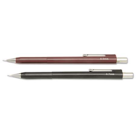 AbilityOne 7520005901878 SKILCRAFT Fidelity Push-Action Mechanical Pencil, 0.5 mm, HB (#2.5), Black Lead, Burgundy Barrel