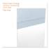 deflecto Classic Image Single-Sided Wall Sign Holder, Plastic, 11 x 17 Insert, Clear (68001)