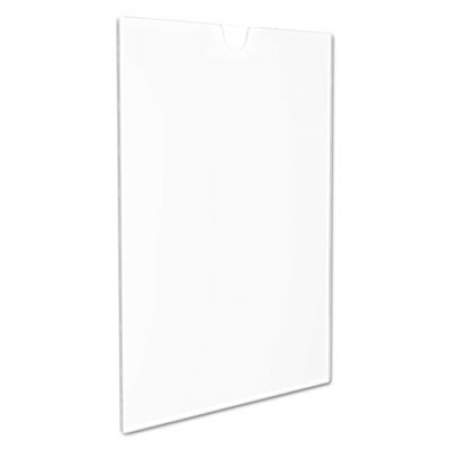 deflecto Superior Image Cubicle Sign Holder, 8 1/2 x 11 Insert, Clear (588601)
