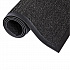 Super-Soaker Wiper/Scraper Mat with Gripper Bottom, Rectangular, Charcoal Gray Loop Pile Surface, 24