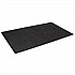 Super-Soaker Wiper/Scraper Mat with Gripper Bottom, Rectangular, Charcoal Gray Loop Pile Surface, 24