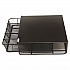 Onyx One Drawer Hospitality Organizer, 5 Compartments, 12.5 x 11.25 x 3.25, Black (3274BL)