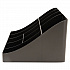 11-Compartment Coffee Condiment Organizer, 18.25 x 6.63 x 9.78, Black (COMORGBLK)