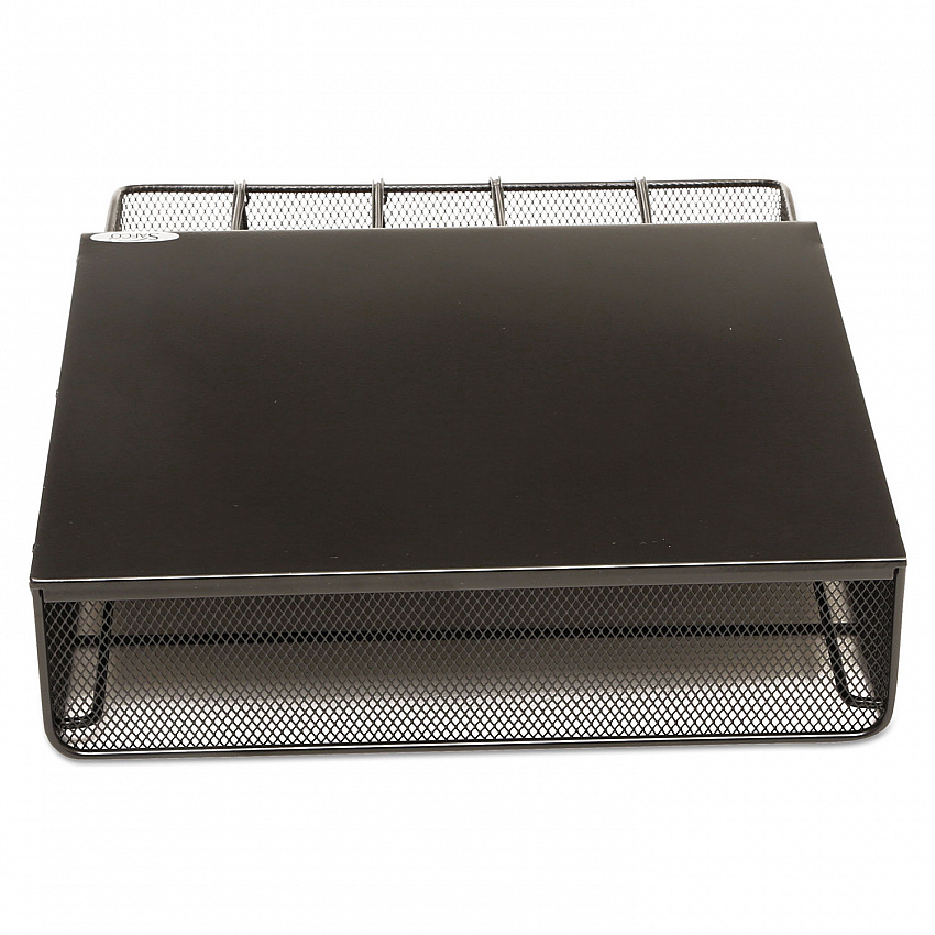 Onyx One Drawer Hospitality Organizer, 5 Compartments, 12.5 x 11.25 x 3.25, Black (3274BL)