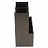 Coffee Condiment Caddy Organizer, 10 Compartments, 5.4 x 11 x 12.6, Black (CAD01BLK)