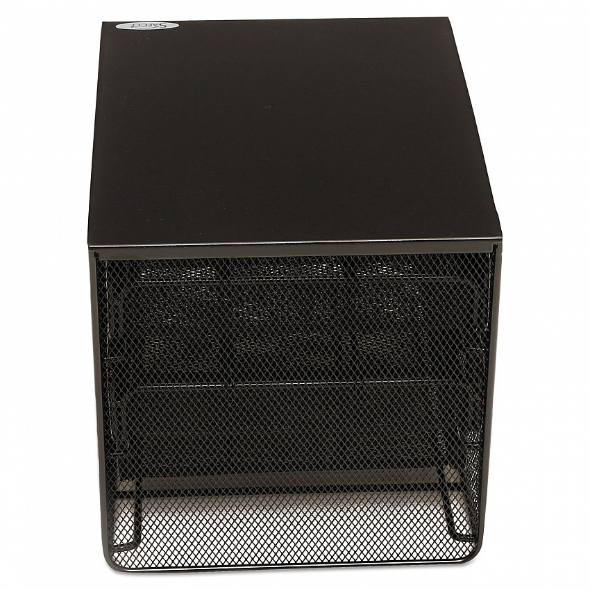 Onyx Three Drawer Hospitality Organizer, 7 Compartments, 11.5 x 8.25 x 8.25, Black (3275BL)