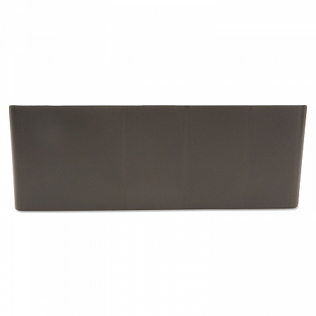 11-Compartment Coffee Condiment Organizer, 18.25 x 6.63 x 9.78, Black (COMORGBLK)