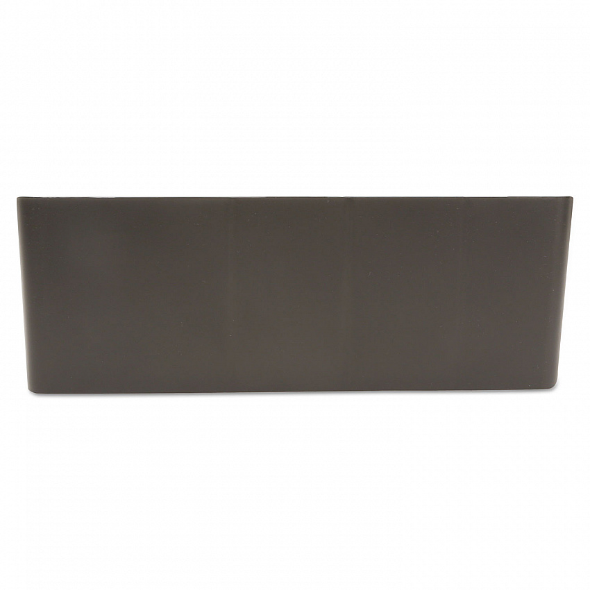 11-Compartment Coffee Condiment Organizer, 18.25 x 6.63 x 9.78, Black (COMORGBLK)