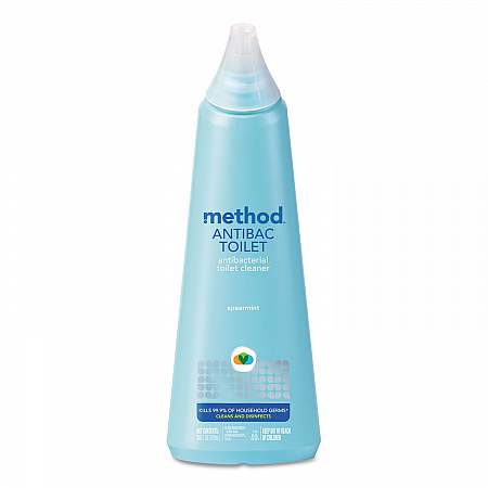 Antibacterial Toilet Cleaner, Spearmint Scent, 24 oz Bottle, 6/Carton (01221CT)