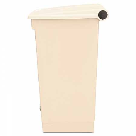 Legacy Step-On Receptacle, 18 gal, Polyethylene, Beige (614500BG)