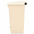 Legacy Step-On Receptacle, 18 gal, Polyethylene, Beige (614500BG)