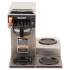 BUNN CWTF-3 Three Burner Automatic Coffee Brewer, Stainless Steel, Black (CWTF153LP)