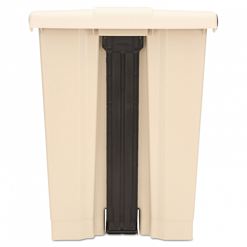 Legacy Step-On Receptacle, 18 gal, Polyethylene, Beige (614500BG)