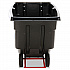 1 cu yd BRUTE Rotomolded Tilt Truck, 850 lb Capacity, Black (1314BLA)