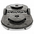 BRUTE Tandem Dolly, Two-Container, 300 lb Capacity, 20.25w x 45d x 8h, Black (264600BLA)