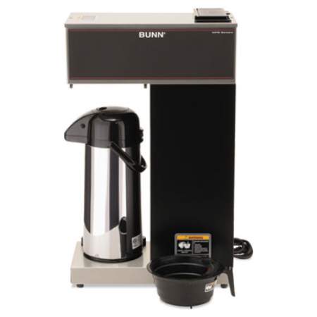 BUNN VPR-APS Pourover Thermal Coffee Brewer with 2.2L Airpot, Stainless Steel, Black
