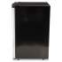 Avanti 4.4 CF Refrigerator, 19 1/2"W x 22"D x 33"H, Black/Stainless Steel (RM4436SS)