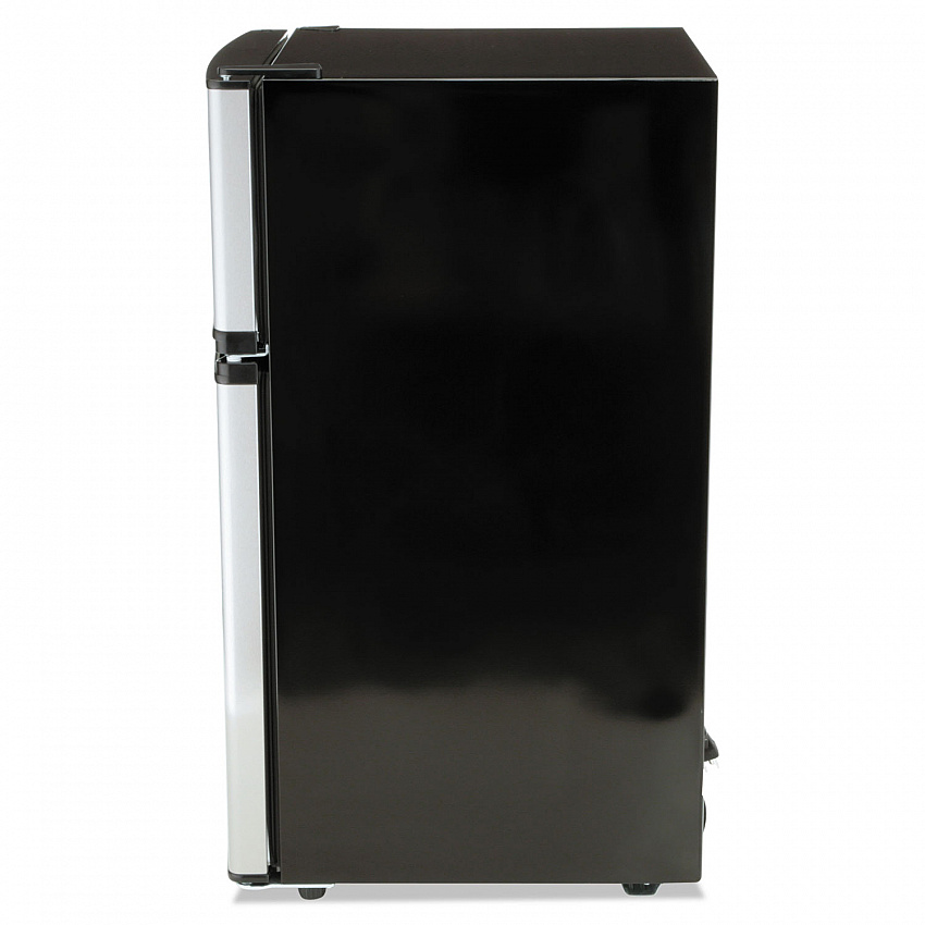Counter-Height  3.1 Cu. Ft. Two-Door Refrigerator/Freezer, Black/Stainless Steel (RA31B3S)