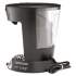 BUNN My Cafe Pourover Commercial Grade Coffee/Tea Pod Brewer, Stainless Steel, Black (MCP)