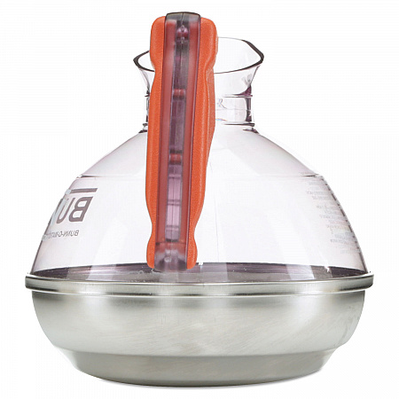 Easy Pour Decanter, 64 oz, Orange Handle (6101)