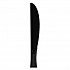 Plastic Cutlery, Heavy Mediumweight Knife, Black, 1,000/Carton (KM517)