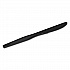 Plastic Cutlery, Heavy Mediumweight Knife, Black, 1,000/Carton (KM517)