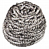 Stainless Steel Scrubber, Silver, 12/Carton (19084)