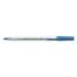 BIC Ecolutions Round Stic Ballpoint Pen Value Pack, Stick, Medium 1 mm, Blue Ink, Clear Barrel, 50/Pack (GSME509BE)