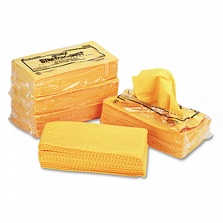 Stretch 'n Dust Cloths, 23.25 x 24, Orange/Yellow, 20/Bag, 5 Bags/Carton (0416)