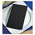 Dinner Napkins, 2-Ply, 15 x 17, Black, 1,000/Carton (180513)
