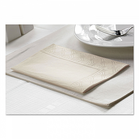 Dinner Napkins, 2-Ply, 15 x 17, White, 1,000/Carton (180500)