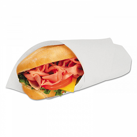 Grease-Resistant Paper Wraps and Liners, 12 x 12, White, 1,000/Box, 5 Boxes/Carton (057012)