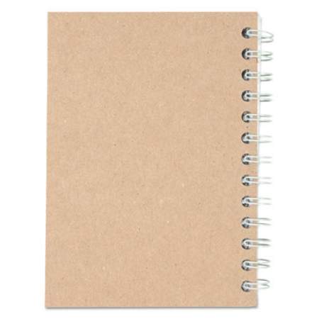 Mead Recycled Notebook, 1 Subject, Medium/College Rule, Randomly Assorted Covers, 7 x 5, 80 Sheets (45186)