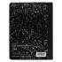 Mead Square Deal Composition Book, Medium/College Rule, Black Cover, 9.75 x 7.5, 100 Sheets (09932)
