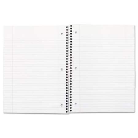 Mead Spiral Notebook, 3-Hole Punched, 1 Subject, Medium/College Rule, Randomly Assorted Covers, 10.5 x 7.5, 70 Sheets (05512)