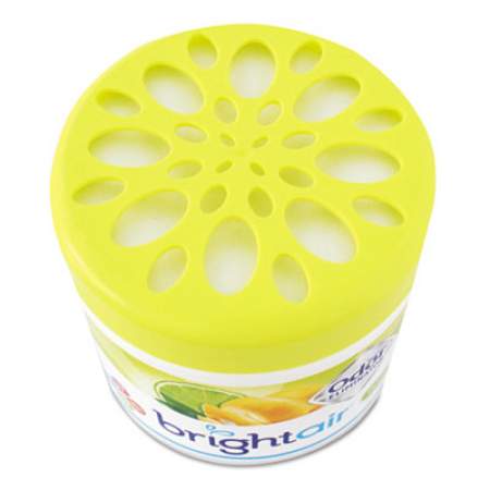 BRIGHT Air Super Odor Eliminator, Zesty Lemon and Lime, 14 oz Jar (900248EA)
